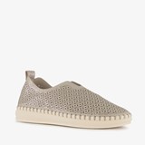 Hush Puppies Daisy dames instappers zilverkleurig
