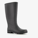 Hoge dames regenlaarzen zwart