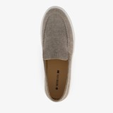 Heren instappers taupe