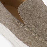 Heren instappers taupe