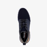 Heren sneakers navy bruin