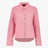TwoDay gestreepte dames blouse rood wit