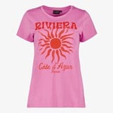 TwoDay dames T-shirt met print roze