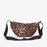 Dames crossbody tas met dierenprint