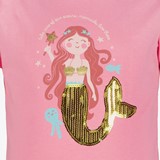 Meisjes T-shirt met zeemeermin en glitters