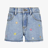 TwoDay meisjes denim short met borduursels