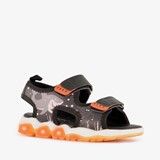 Blue Box sandalen haai met lichtjes zwart