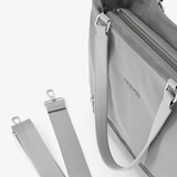 Dames schoudertas grijs