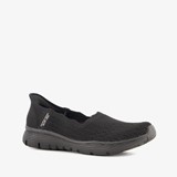 Skechers Slip-ins: Seager dames instappers zwart