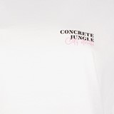 Dames T-shirt met backprint wit