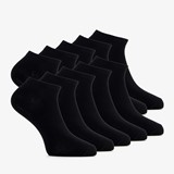 10 paar zwarte sneakersokken
