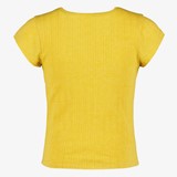 Meisjes T-shirt geel
