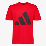 Adidas M BL SJ heren T-shirt rood zwart