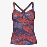 Osaga voorgevormde dames tankini print blauw
