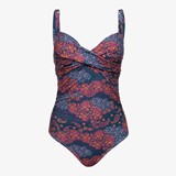 Osaga voorgevormd dames badpak print blauw