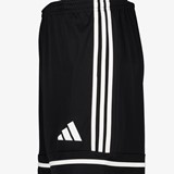 Squa25 heren sportshort zwart