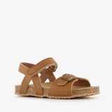 Groot jongens bio sandalen cognac