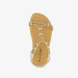 Meisjes sandalen goudkleurig