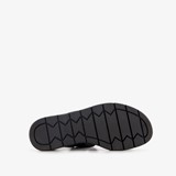 Dames sandalen met sleehak zwart