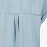 Dames denim lyocell blouse