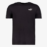 Puma ESS Tape heren sport T-shirt zwart