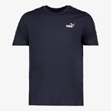 Puma ESS Tape heren sport T-shirt blauw