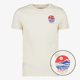 Unsigned heren T-shirt met backprint wit