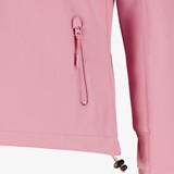 Kinder softshell jas lichtroze