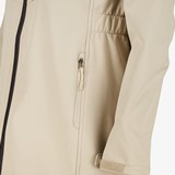 Dames softshell parka beige