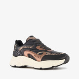 Blue Box dames dad sneakers zwart