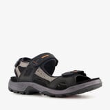 ECCO Off Road leren heren sandalen zwart