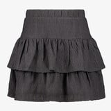 MyWay meisjes broderie rok met ruches grijs