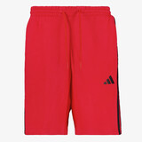 Adidas M 3S FT heren sportshort rood