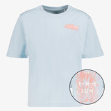 Jongens T-shirt met backprint blauw