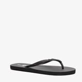 Dames teenslippers zwart