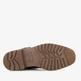 Leren heren veterboots bruin