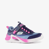 Skechers Tide Tech meisjes sneakers blauw roze