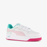 Puma Carina Street meisjes sneakers wit roze