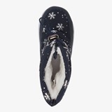 Blauwe kinder snowboots