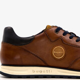 Cirino leren heren sneakers cognac bruin