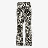 TwoDay dames broek met print zwart wit