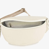 Dames schoudertas met print wit