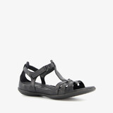 ECCO Flash leren dames sandalen zwart