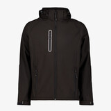 Kjelvik heren softshell jas zwart