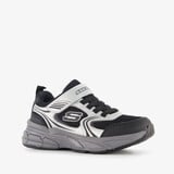 Skechers Retro-Graph jongens sneakers zwart grijs