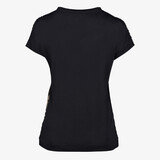 Dames top met print zwart wit