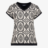 TwoDay dames top met print zwart wit