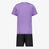 Tweedelige meisjes sport set paars zwart