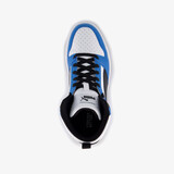 Rebound V6 Mid hoge jongens sneakers blauw wit