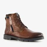 Van Beer leren heren veterboots bruin